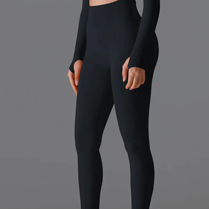 Fabricación profesional Leggings de compresión para correr Yoga Vendedor superior sin costuras Fitness Workout Gym Wear Leggings - Product Image 5