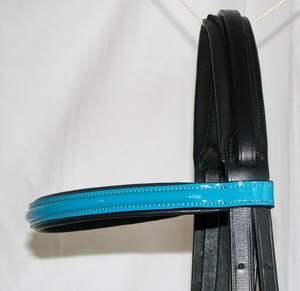 Cheval CHEVAL BRIDE DELUXE ANATOMIQUE EN CUIR ÉLEVÉ Meilleure nouvelle bride anatomique Cheval bride anatomique en cuir - Product Image 4