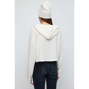 Top Corto con Capucha de Tacto Suave en Tejido de Punto - Product Image 5