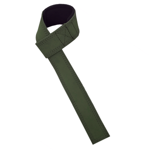 Sangle de musculation en cuir de qualité supérieure, bracelet de poignet en cuir de vache, sangles de musculation en néoprène et cuir - Product Image 2