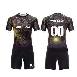 Uniforme de Portero de Fútbol Personalizado con Logotipo, de Secado Rápido, Transpirable, de Manga Corta, Talla Grande, Unisex para Adultos - Product Image 5