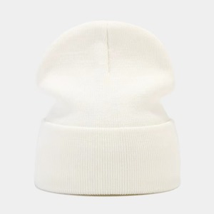 Premium Knit Slouchy Beanie-Sombrero de invierno térmico unisex de color sólido para Arctic Cold, gorra gruesa de calavera para exteriores, ropa de calle - Product Image 3