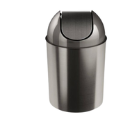 Poubelles décoratives faites à la main en métal 100% pour chambre d'amis Poubelle finie brillante de qualité durable