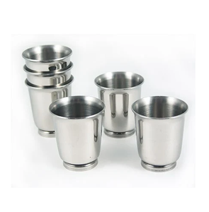 12 piezas de vidrio de acero para beber diseño elegante accesorios de regalo de Navidad para uso hecho a mano al mejor precio - Product Image 4