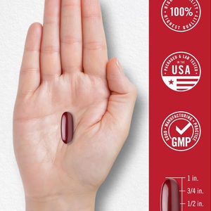 Huile de Krill Antartique toute neuve 2000 mg 120 gélules molles |   Oméga-3 EPA, DHA, avec Astaxan fin - Product Image 3