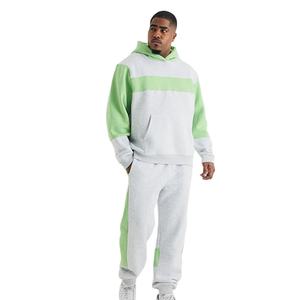 Vente en gros OEM 2025 – Survêtements décontractés à capuche pour hommes, coupe ajustée, grandes tailles, en coton/polaire, imprimés sur mesure, 100 % coton, pour le jogging - Product Image 2