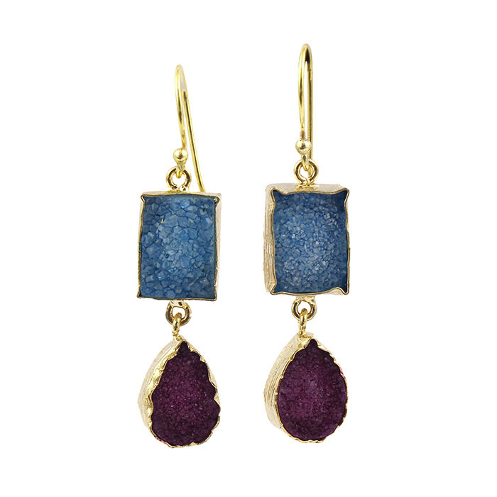 สีฟ้า, สีชมพู