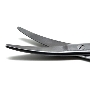 Tijeras Quirúrgicas Veterinarias Curvas, Duraderas, Reutilizables, de Acero Inoxidable, Ajustables, Certificadas CE, Clase II, Profesionales - Product Image 3