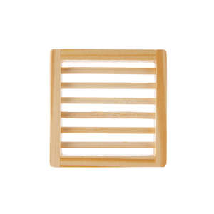 Support à Savon en Bois Naturel ERIGERON – Plateau Artisanal Durable pour Spa, Hôtel et Usage Domestique (Vente en Gros) - Product Image 1