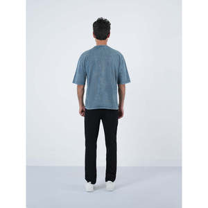 T-shirts imprimés à col rond et manches courtes pour hommes PERLITA, motif graphique DS, coupe classique, extensible, respirant, jersey en coton/fibre de bambou - Product Image 4