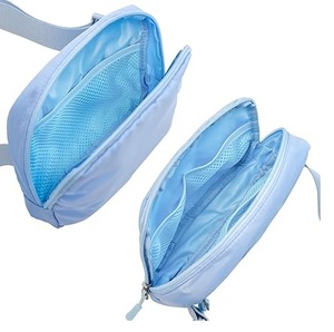 Ceinture en nylon de grande capacité résistant à l'eau Sac banane Sacs à fermeture éclair Sports pour hommes et femmes Activités de plein air-Randonnée - Product Image 4