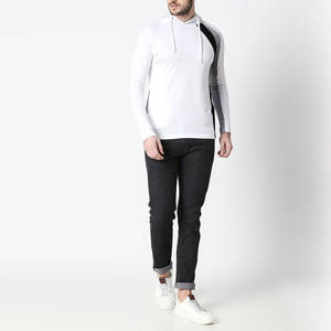 Nouvel arrivage Sweat à capuche zippé intégral Tissu français confortable Design léger Usine directe ODM Sweat à capuche intégral imprimé - Product Image 5