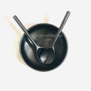 ชามลายดินลายคลื่นหินอ่อนขนาด10นิ้วชามเสิร์ฟไอศกรีมทำจากเรซินสุดเจ๋งเครื่องใช้สำหรับห้องครัว - Product Image 5