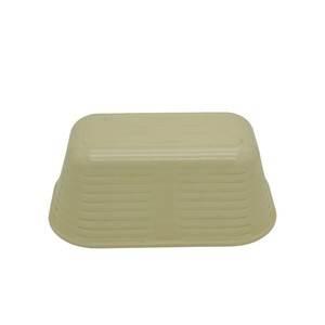 Panier à pain ovale en plastique antibactérien hygiénique 25x14x9cm pour la levée de la pâte, idéal pour les cuisines commerciales - Product Image 6
