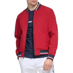 Trong Kho Made In Pakistan Người Đàn Ông Chính Thức Máy Bay Ném Bom Áo Khoác Vải Đứng Cổ Áo Phía Trước Logo Giá Thấp Cho Bán - Product Image 2