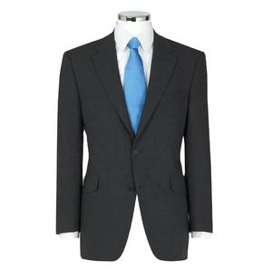Traje de Negocios de Poliéster OEM con Logotipo Personalizado, Unisex, Sólido, Tejido, de Dos Piezas, Corte Ajustado, Blazer Cruzado BY HI 2026 - Product Image 4