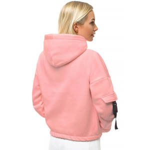 OEM & ODM Women Pullover <b>Hoodies</b> Long Sleeve Bottom Rib Custom Cotton Women Pullover <b>Hoodies</b> - Product Image 6