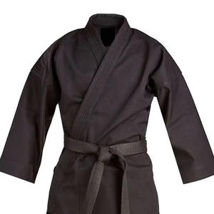 Vêtements de sport d'arts martiaux professionnels unisexes, uniforme de karaté en coton de haute qualité avec logo personnalisé, vente en gros pour hommes et femmes - Product Image 6