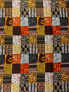 Tissu en coton Ankara imprimé à la cire africaine Accra de qualité supérieure pour vêtements traditionnels, vêtements et accessoires à la mode - Product Image 4
