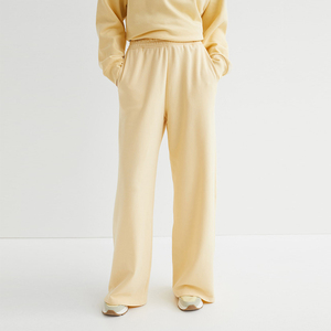 Pantalons cargo personnalisés, joggings décontractés, pantalons de sport à jambes larges, pantalons de survêtement en coton, pantalons cargo amples et droits pour femmes - Product Image 3