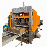 Machine automatique de fabrication de blocs de béton QT4-15E PLC avec pompe, boîte de vitesses hydraulique et haute capacité