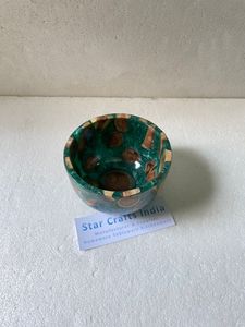 Bol d'incrustation de résine époxy et de bois de vente chaude pour servir le bol décoratif pour les frites Table basse comptoir cuisine décor à la maison bols - Product Image 4