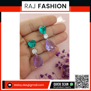 Gargantilla de diamantes americanos hechos a mano para mujer, el mejor valor a granel para joyería de boda hecha con diamantes de imitación - Product Image 6