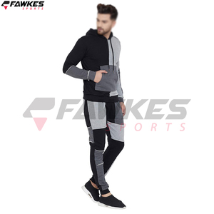 2023 Venta al por mayor Ropa deportiva Entrenamiento Impresión Chándales de manga larga para hombres Logotipo personalizado impreso para hombres - Product Image 2