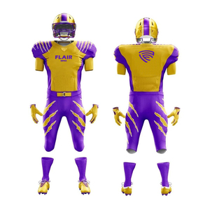 Uniforme de football américain personnalisé de meilleure qualité Maillot cousu Vêtements de football américain - Product Image 1