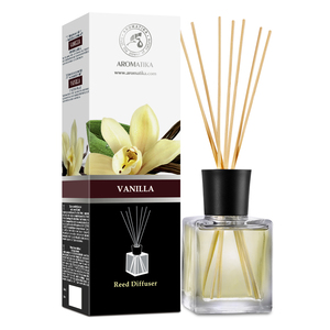 Diffuseur de parfum Aromatika Vanille 500ml avec un arôme doux et chaud, parfum d'ambiance longue durée pour une pièce chaleureuse - Product Image 1