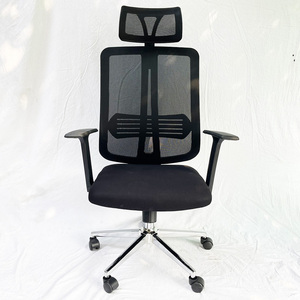 Women's Comfortable Swivel <b>Office</b> <b>Chair</b> <b>with</b> <b>Headrest</b> - Product Image 3