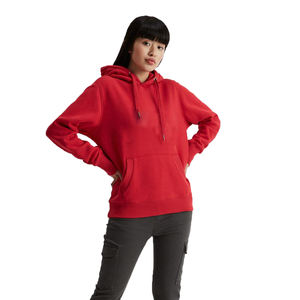 Casual Cotton Fleece <b>Red</b> <b>Hoodie</b> Streetwear Style Pullover Design Lightweight Breathable <b>Hoodies</b> Custom Made Logo - Product Image 1
