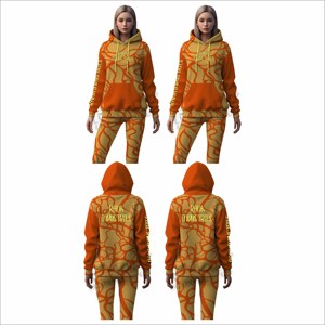 Chándal Deportivo Informal para Mujer, Venta Directa de Fábrica, Chándal de Algodón para Mujer con Logotipo Personalizado de Alta Calidad - Product Image 6