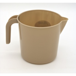 <b>Plastic</b> Tankard Measuring Jug Handle BPA Free Eco-Friendly Modern Bath Water Pitcher Durable Lightweight <b>Mug</b> Asude Plastik - Product Image 4