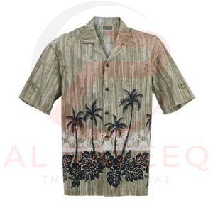 T-shirt de qualité supérieure pour homme T-shirt de plage pour homme imprimé en coton polyester entièrement imprimé T-shirt de grande taille - Product Image 5