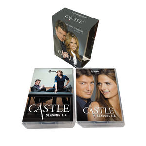 Fournisseur d'usine pour les coffrets DVD Castle Saisons 1-8, 38 disques pour usage domestique, livraison gratuite - Product Image 2
