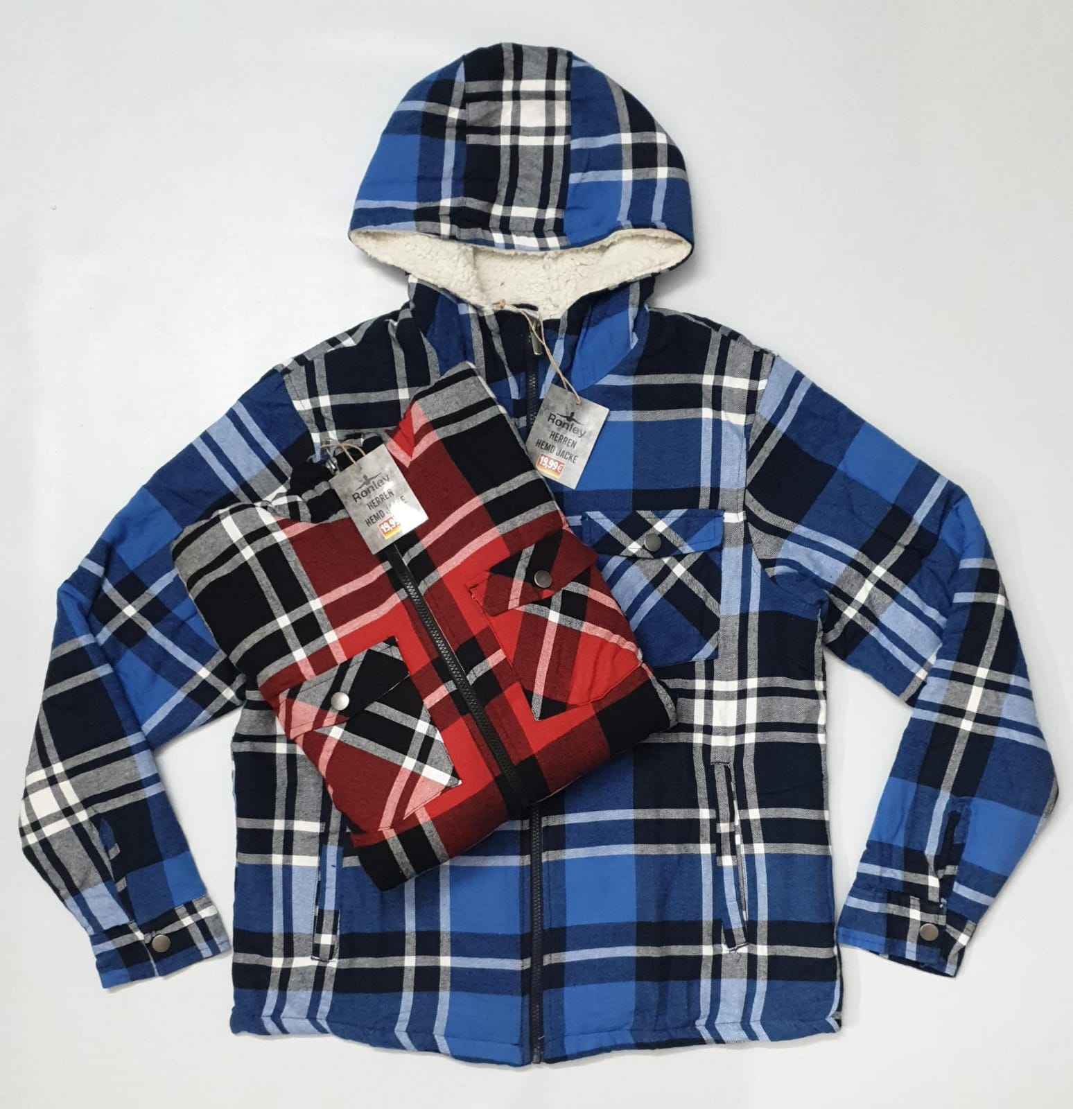 ลายทางสีน้ำเงิน &amp; ดำ