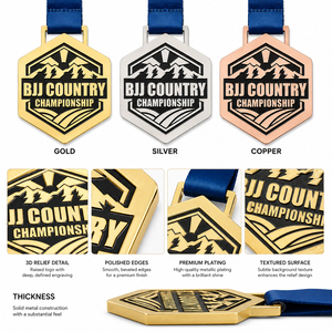Medalla de Carrera Personalizada, Medalla Deportiva Alas de la Esperanza con Cinta, Premio Metálico al por Mayor - Product Image 2