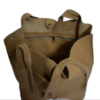Sac fourre-tout en cuir véritable de haute qualité, design personnalisé, forme de seau, logo personnalisé, style vintage Moroccansoul, toutes saisons
