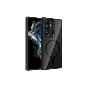 Funda OYO Serie Etro Compatible con MagSafe para Galaxy S22 Ultra, Material de PC con Soporte y Protector de Lente de Cámara, Novedad - Product Image 1