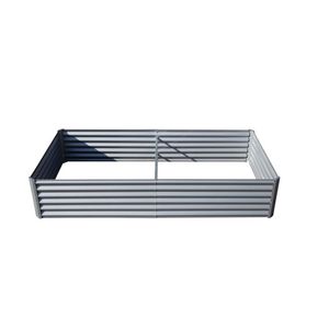 Steel Metal <b>Raised</b> Bed Garden <b>Planter</b> <b>Box</b> Grow Beds Outdoor for Vegetable Flowers <b>Planter</b> Pots - Product Image 5