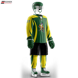 Ventes en gros de maillots de hockey sur glace de haute qualité avec logo personnalisé, nouveaux maillots pour adultes, service OEM Finlande, conception personnalisée, ensembles de vêtements uniformes, 100% - Product Image 6