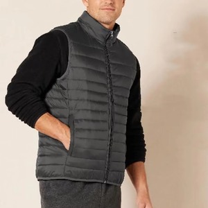 OEM barato fabricante 2025 Otoño Invierno hombres Puffer chaleco transpirable personalizado Color y tamaño hombres mujeres Puffer chaleco - Product Image 6