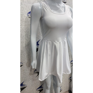 GYM Fitness Slim Sport Wear Mujeres Top Chaleco Elegante Yoga Golf Falda para Mujeres Tenis Falda Conjunto - Product Image 3