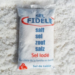 Fidele 1 KG Refined Iodized Solid Table <b>Salt</b> High Purity Edible Grade 99.9% Purity Sea <b>Salt</b> Egypt HACCP/ISO 9001 Certified - Product Image 5