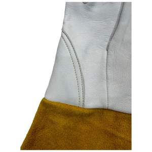 Guantes de soldadura Tig de cuero de mano larga resistentes al calor para trabajadores de soldadores, de China y Pakistán - Product Image 5