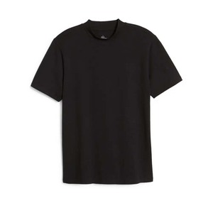 Pima coton rond blanc T-shirt hommes unisexe toile jersey t-shirts Next Level hommes CVC Deep Crew Neck Microfiber T-Shirt - Product Image 5