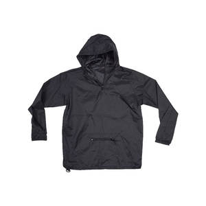 EXCELLENTE QUALITÉ HOMME COUPE-VENT LÉGER 100% NYLON PULLOVER VESTE À CAPUCHE - Product Image 1