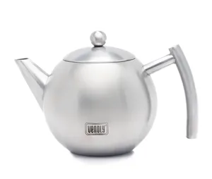 Venoly Stainless Steel <b>Tea</b> Pot With Removable <b>Infuser</b> For <b>Loose</b> Leaf And <b>Tea</b> Bags - Product Image 1