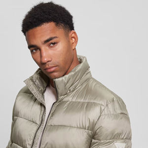 Manufacturer's <b>Top</b> Selling <b>Men's</b> Long Length Puffer Jacket High Street Style Stand Winter Coated Factory Direct Sales OEM - Product Image 6